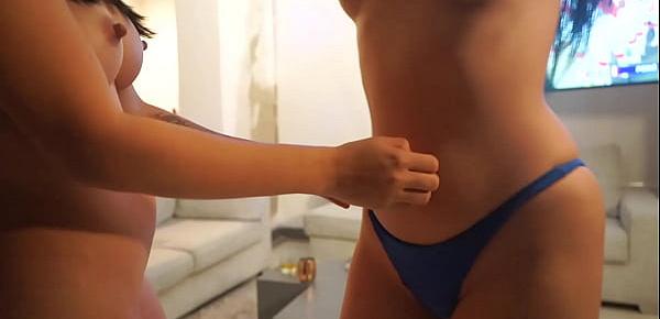  Sexy Hot Ass Swinging Between Lesbian Girls